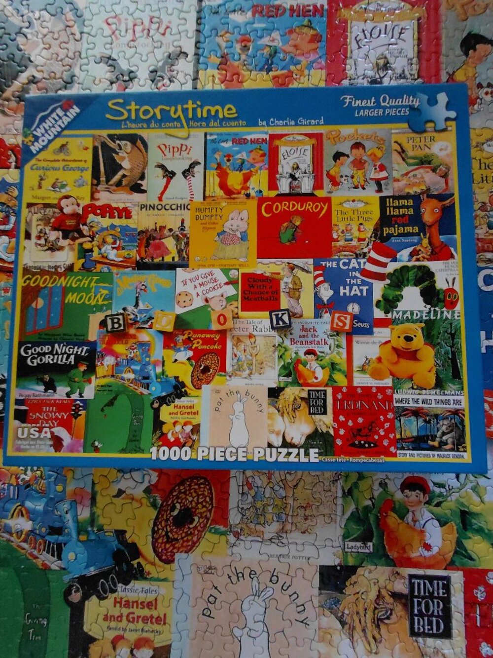 White Mountain 1000pc Story Time Puzzle